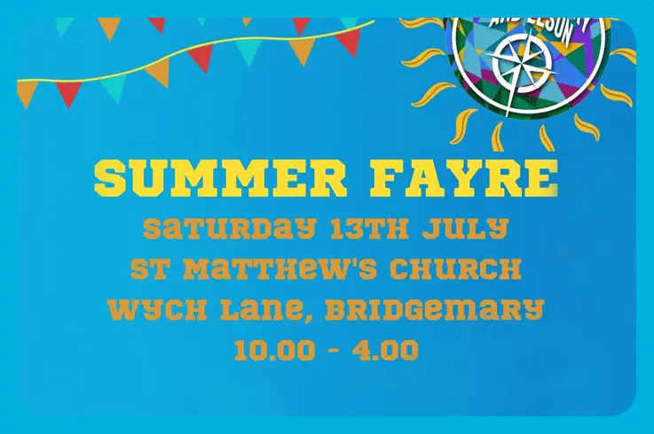 Blue Sky Fostering at St Matthew's Church Summer Fayre, Gosport, Hampshire