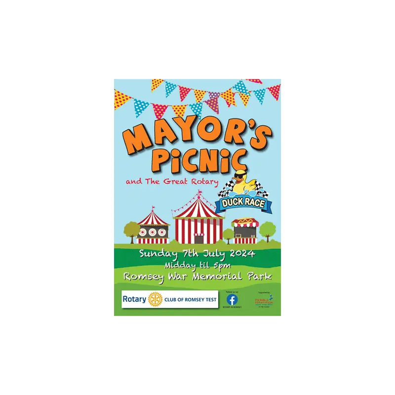 Mayors Picnic, 7th July, Romsey, Hampshire