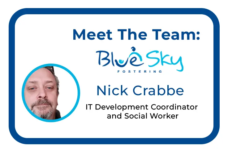 Nick Crabbe, I.T. Development Coordinator and Social Worker