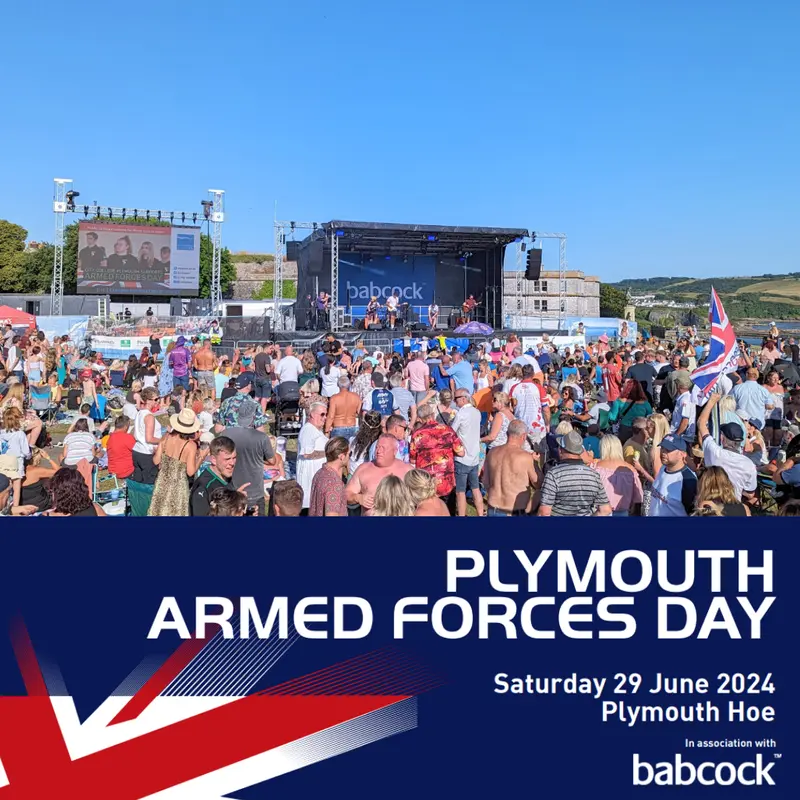 Blue Sky Fostering at Plymouth Armed Forces Day, 29 June