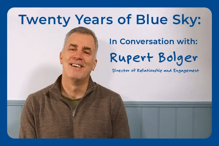 Director of Relationship and Engagement, Rupert Bolger, Blue Sky Fostering, Twenty Years Fostering