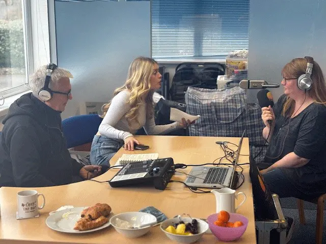 Danielle Gillingham foster carer with Blue Sky Fostering in Dorset talking on Hot Radio.
