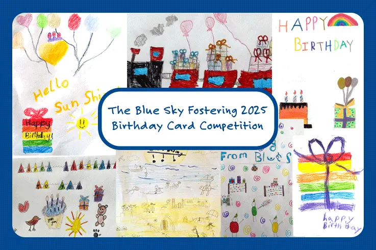 Blue Sky Fostering Birthday Card Competition 2025